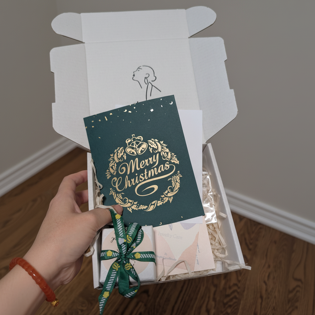Holiday gift wrap