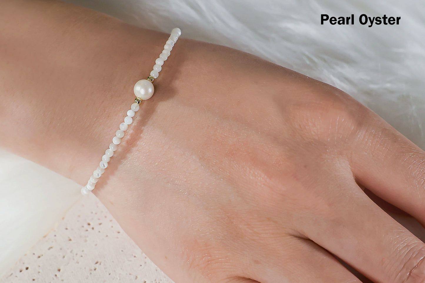 Colorful Crystal Beaded Bracelet with Freshwater Pearl