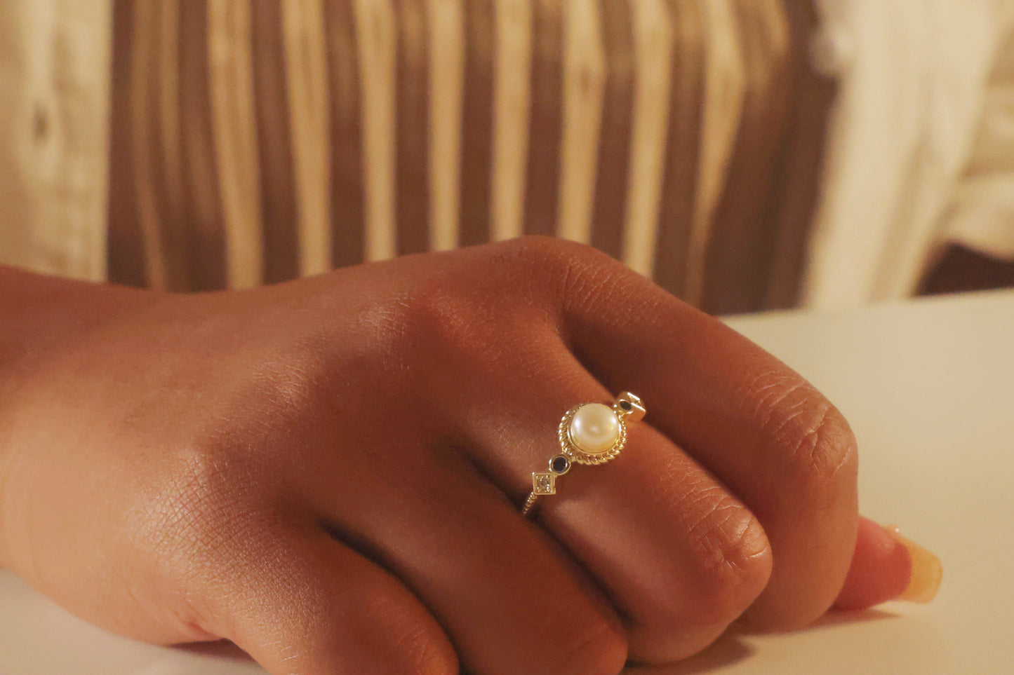 Antique Freshwater Pearl Ring