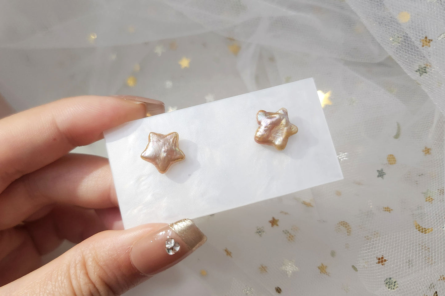 Dainty Star Shape Stud Earring